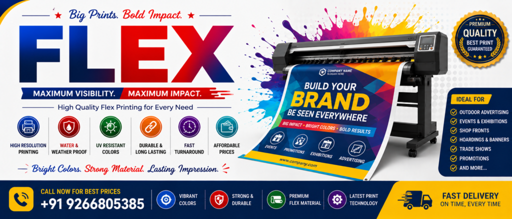 FLEX printing in gurgaon