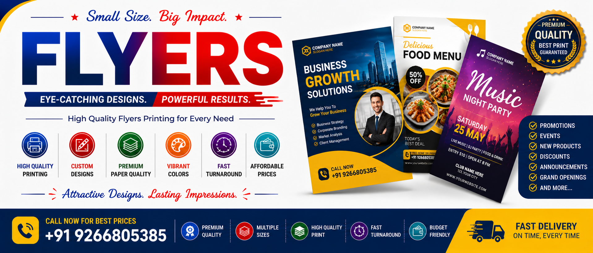 FLYERS printing in gurgaon