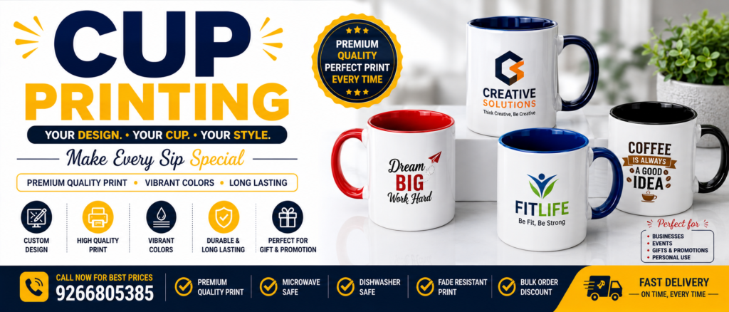 cup printing in gurgaon