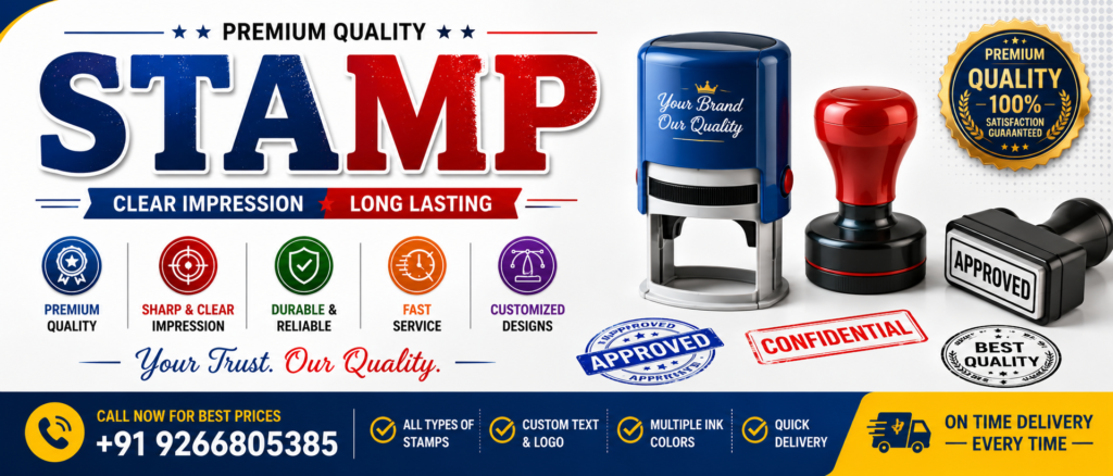 STAMP PRINTING IN GURGAON