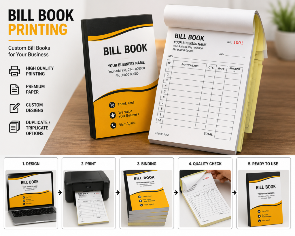 BILL BOOK PRINTING