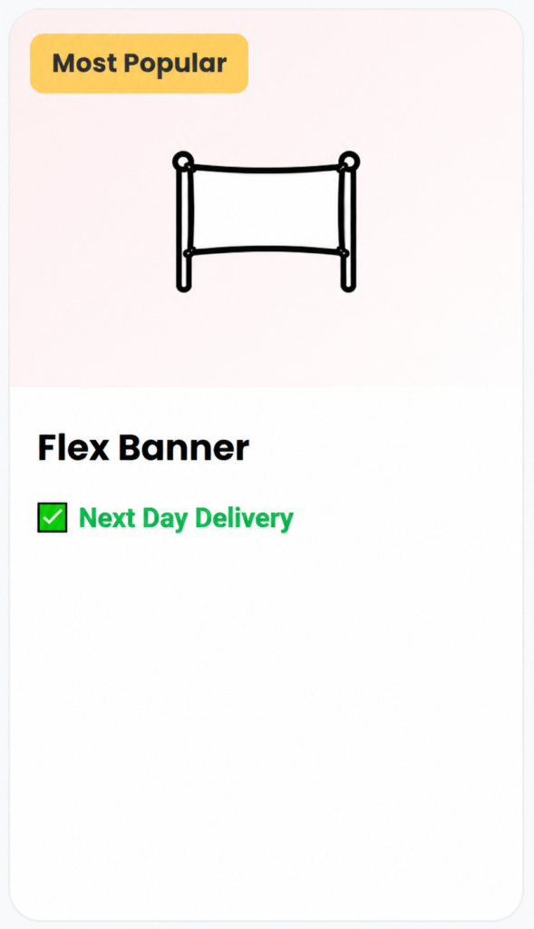 flex banner