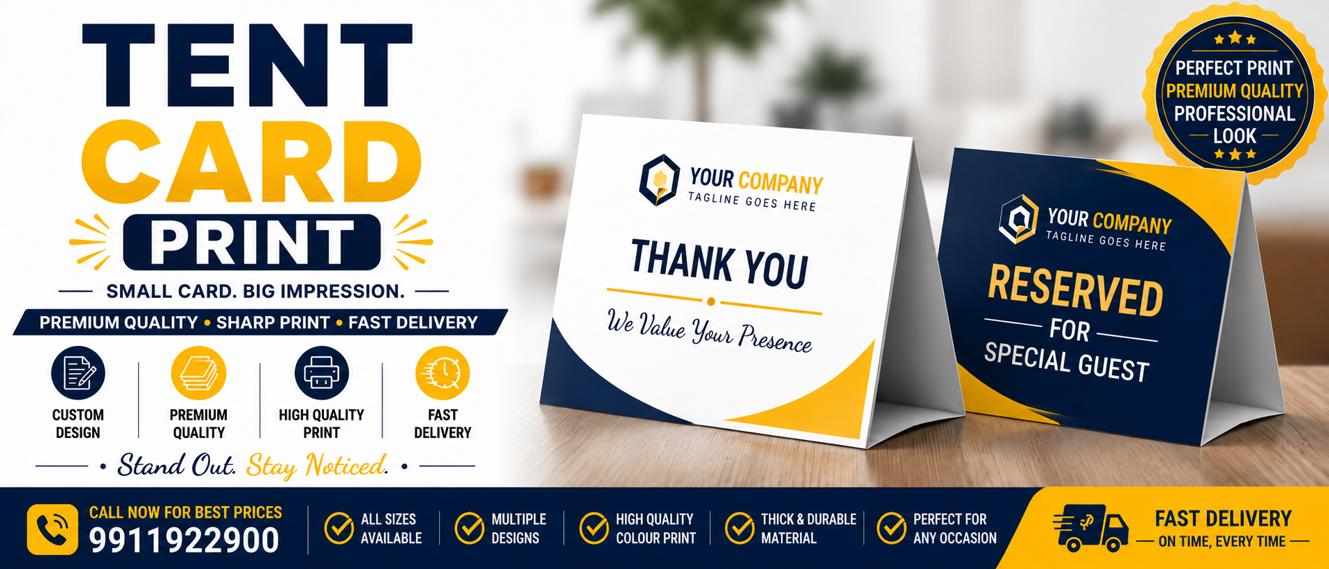 TENT CARD PRINTING