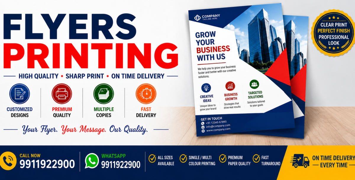 Best Flyers Printing in Gurgaon