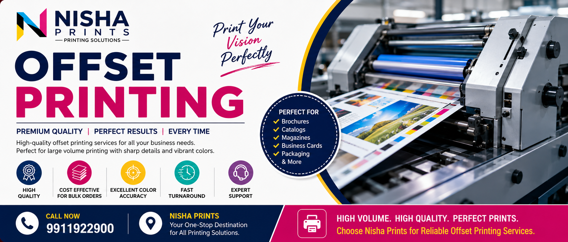 Offset printing services