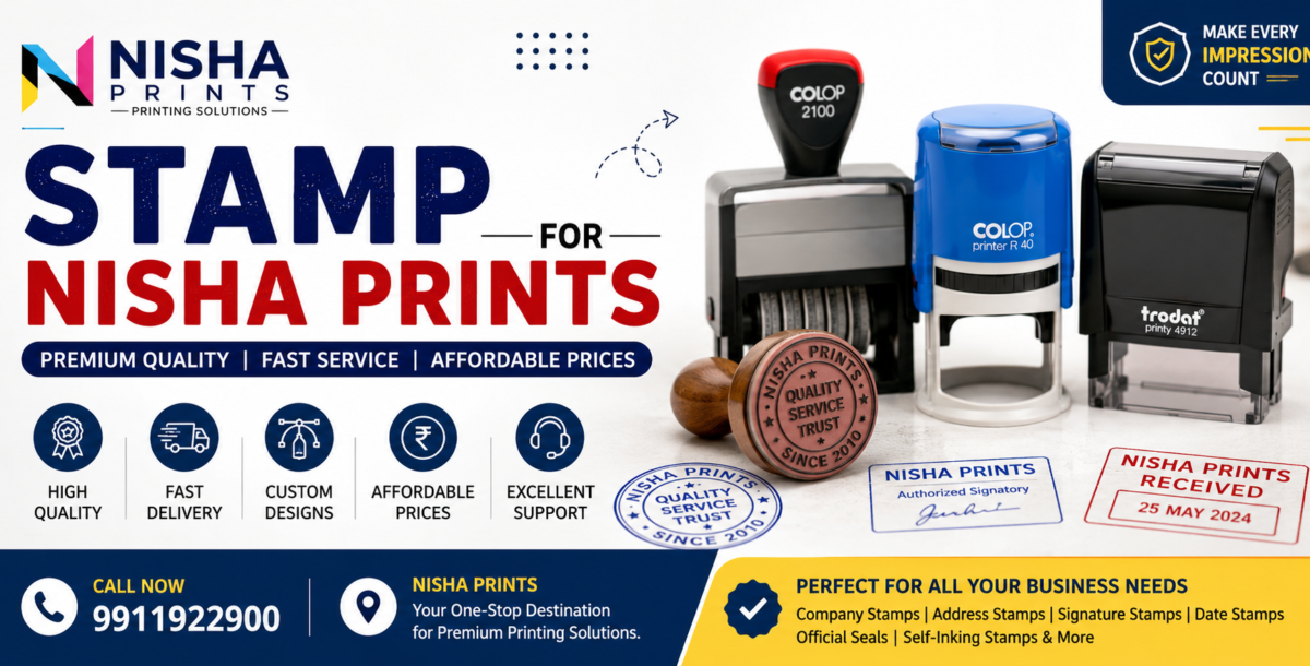 Stamp printing in Gurgaon