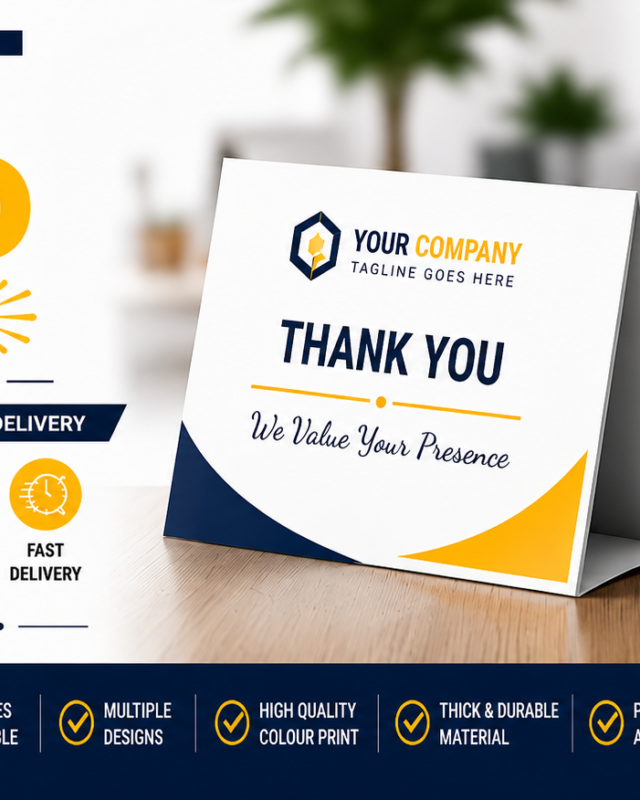 Best Tent Card Printing Service