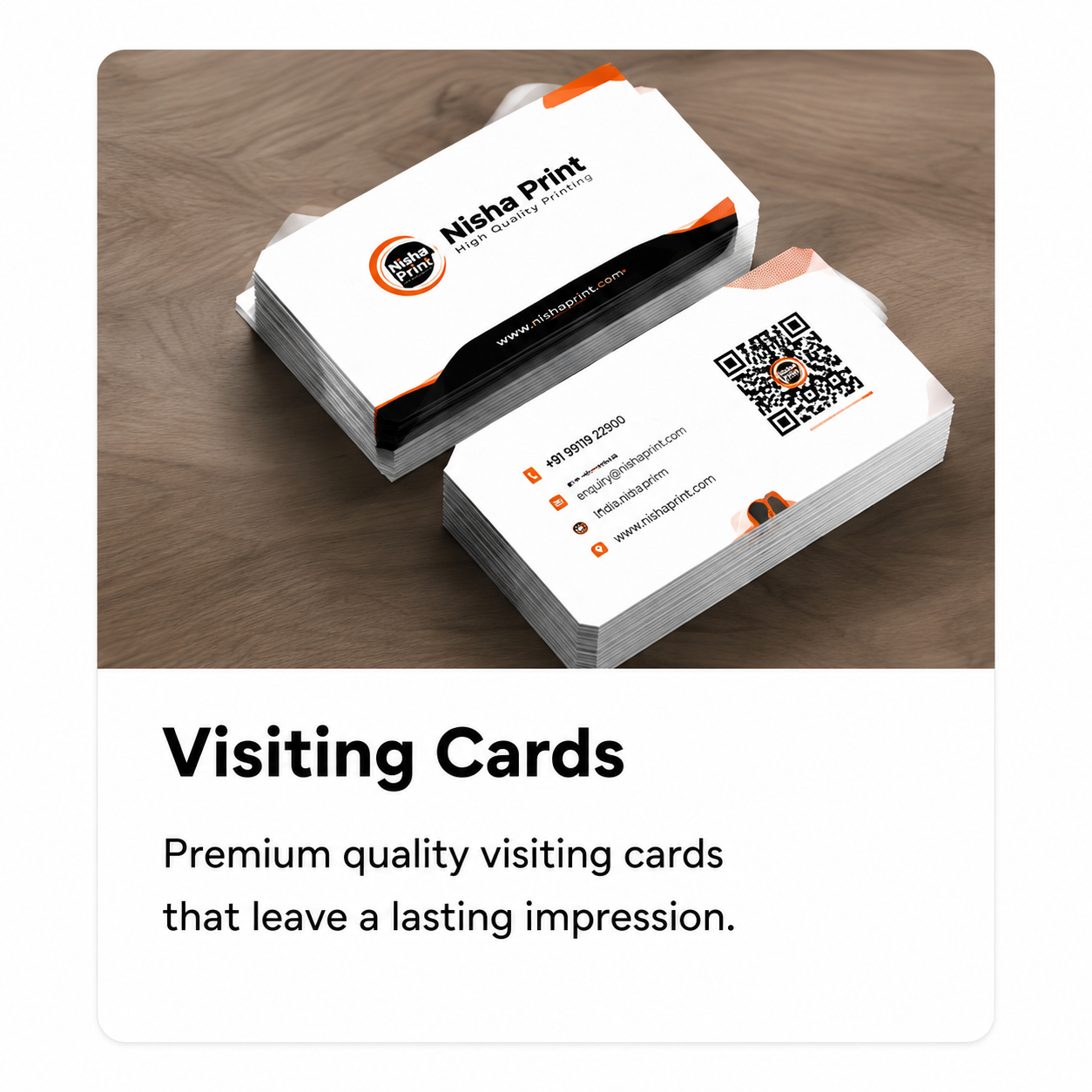 visiting card printing