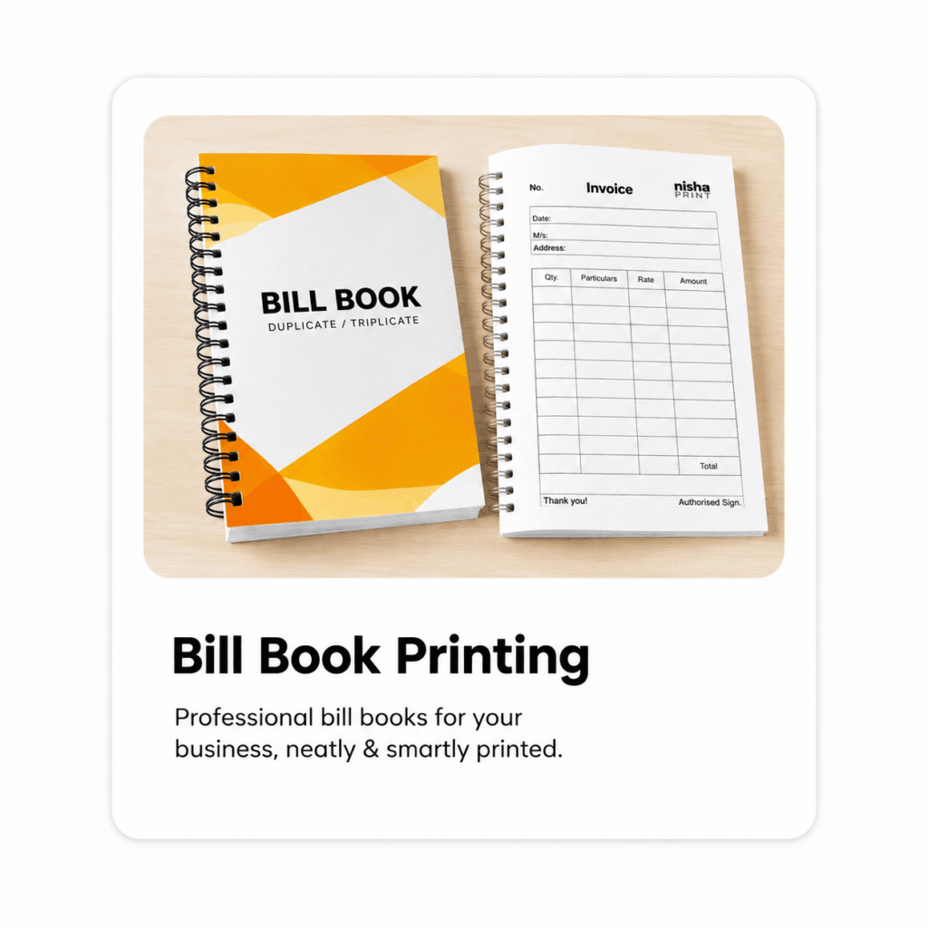 BILL BOOK PRINTING