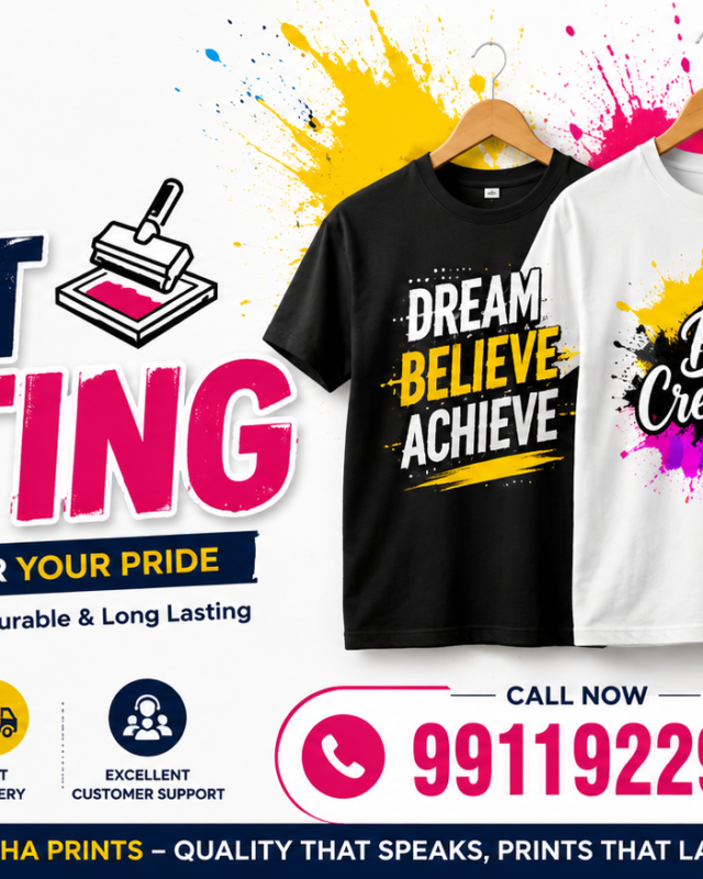 T-Shirt Printing in Gurgaon