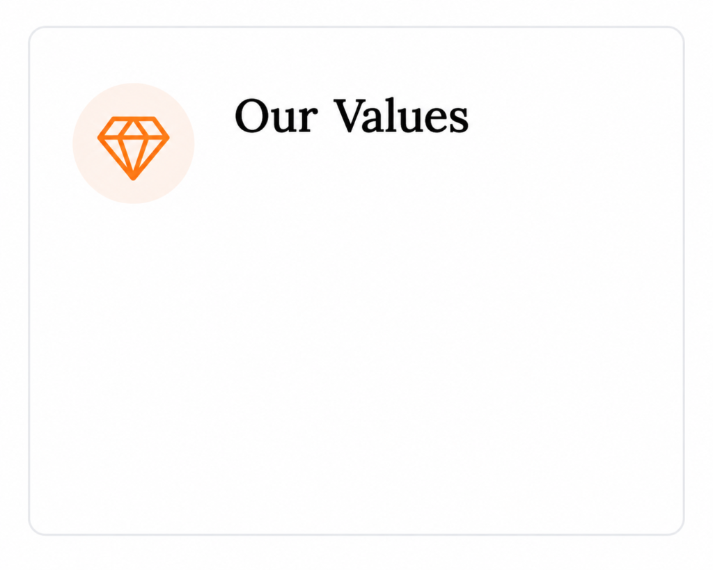 our values