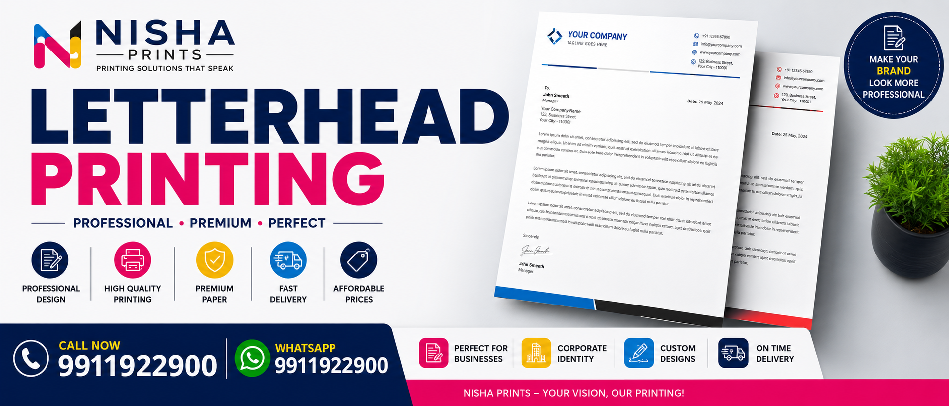 letter head printing