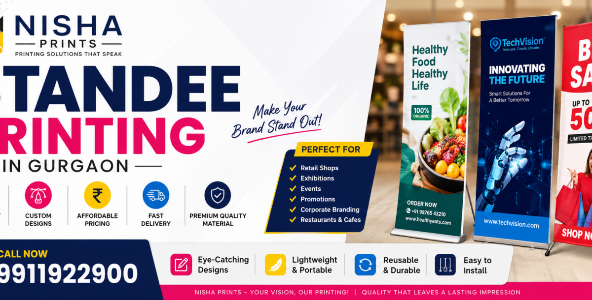 Standee Printing in Gurgaon