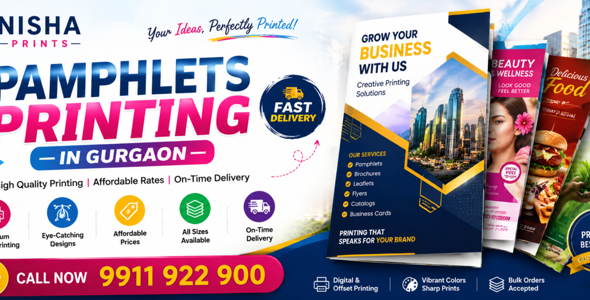 Pamphlets Printing in Gurgaon