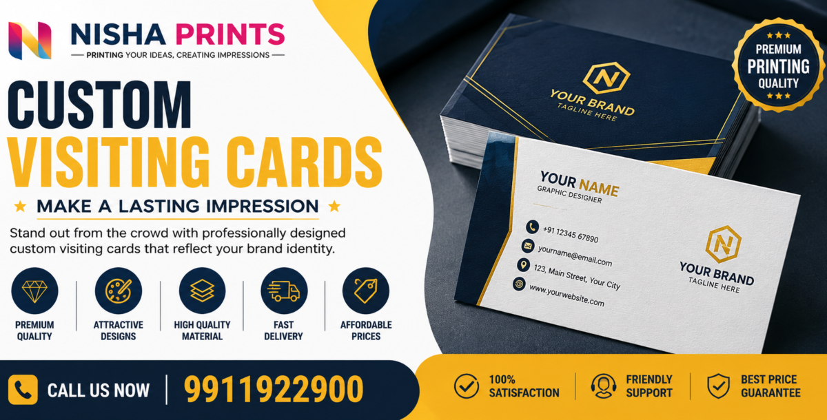 Best Custom Visiting Card