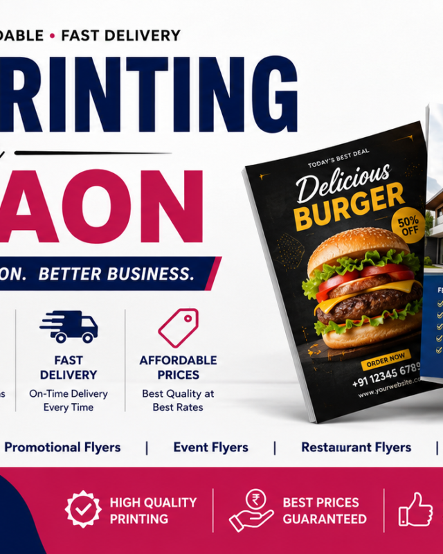 Flyer Printing in Gurgaon