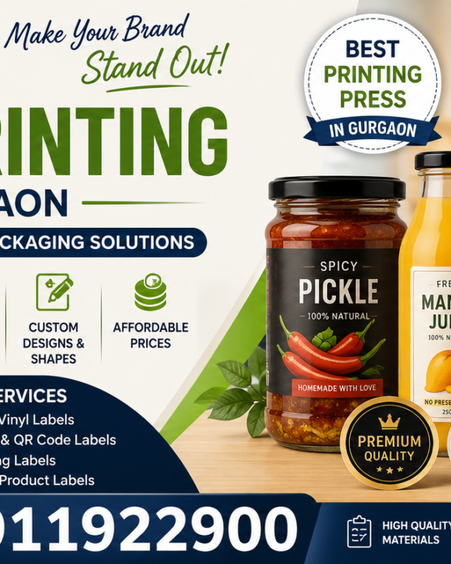 Product Label Printing Gurgaon