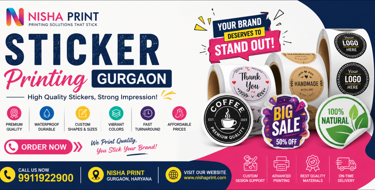 Best Sticker Printing Gurgaon