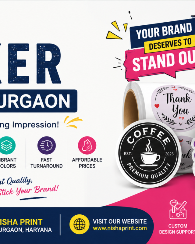 Best Sticker Printing Gurgaon