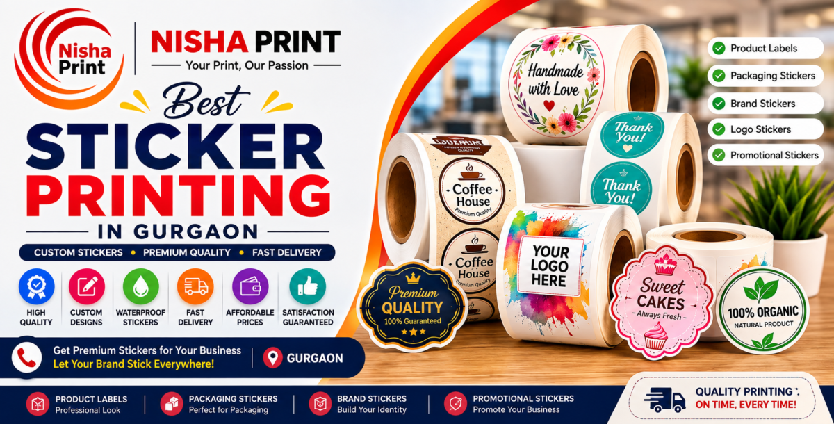 Sticker Printing in Gurgaon