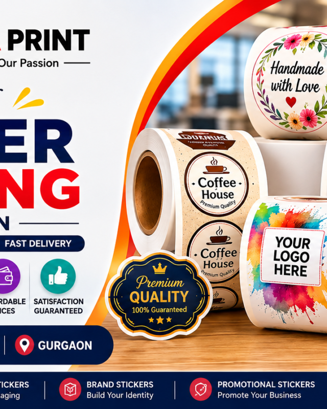 Sticker Printing in Gurgaon