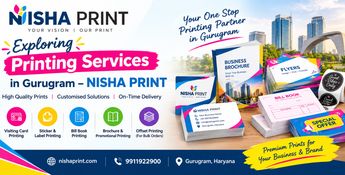 Exploring Printing Services in Gurugram