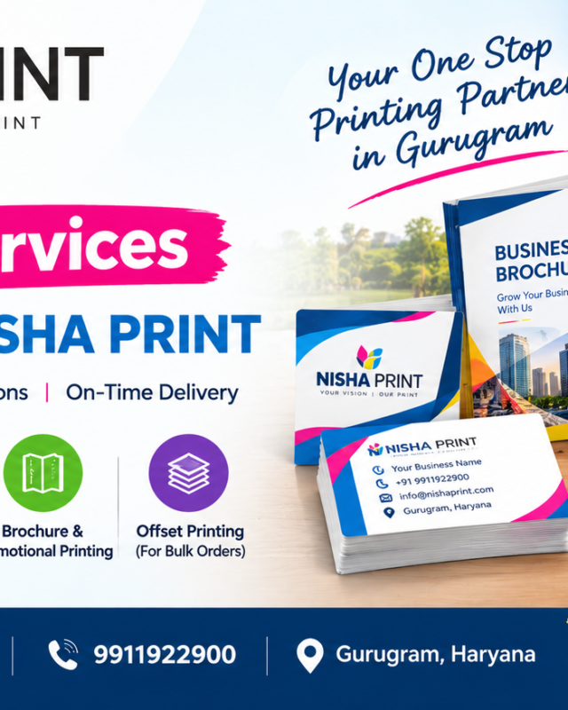 Exploring Printing Services in Gurugram
